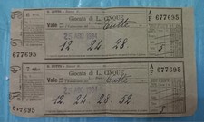 GIOCATA LOTTO LEGATA LIRE 5