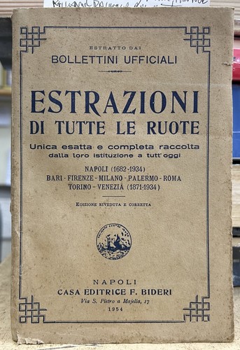 Estrazioni tutte le - estrazioni,